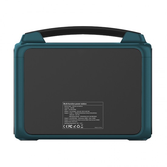 BORMANN Pro BBC5060 Power Station 600W,640Wh/200000mAh , 12V/24V, AC, DC, TYPE C, USB-A , LiFePO4