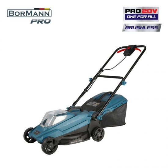 BORMANN Pro BBP4160 Μηχανή Γκαζόν Μπαταρίας Brushless, 20V, Li-Ion, Κοπή 32cm