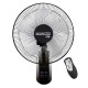 BORMANN Elite BFN7110 Ανεμιστήρας Τοίχου 50W με Τηλεχειριστήριο,Μαύρος