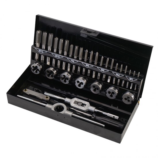 BORMANN Pro BHT7828 Σετ Κολαούζα & Φιλιέρες με Μανέλα,32τμχ σε Βαλίτσα Μεταλλική
