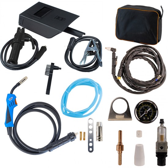 BORMANN Pro BIW4050 ΠΟΛΥΣΥΓΚΟΛΛΗΤΗΣ/ΚΟΦΤΗΣ 4 ΣΕ 1 (PLASMA CUTTER, MIG, TIG, MMA) 15-200Α/20-40Α, 60%