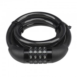 BORMANN Pro BLK1345 Αντικλεπτική Κουλούρα Μοτοσυκλέτας 120cm,Πάχος 12mm, Με κλειδαριά Συνδυασμού