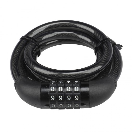 BORMANN Pro BLK1345 Αντικλεπτική Κουλούρα Μοτοσυκλέτας 120cm,Πάχος 12mm, Με κλειδαριά Συνδυασμού
