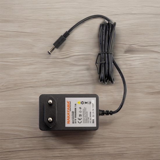 NAKAYAMA Pro EC1102 Φοριστής 21V, 1A Για EC1050, EC1100, EC1200, EC1250