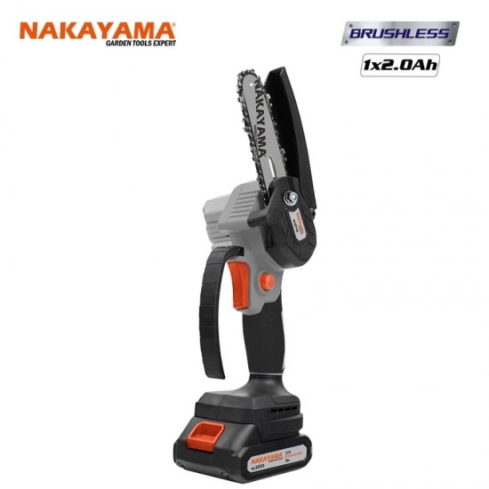 NAKAYAMA EC1040 Κλαδ Αλυσοπρίονο Μπαταρίας 20V,Brushless, Λάμα 10cm, 825gr,1/4