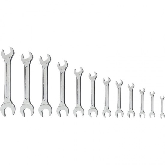 BORMANN Pro BHT7468 Γερμανικό Κλειδί Σετ 12τμχ (06x07 ΕΩΣ 30x32), CRV, DIN 3110