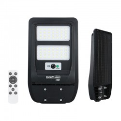 BORMANN BLF3200 Ηλιακό Φωτιστικό Δρόμου Led 200W, Αδιάβροχο, με Φωτοβολταϊκό Πάνελ Ενσωματωμένο