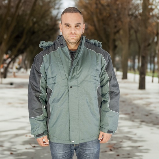 BORMANN Pro BPP7041 Μπουφάν Everest Αδιάβροχο Με Επένδυση S